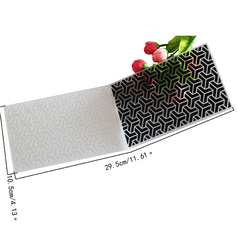 Ziemassvētku Ziedi Sniegavīrs Plastmasas reljefa mape Veidne DIY Scrapbooking Amatniecības fotoattēlu albuma kartīte Svētku roku darbs Dekors