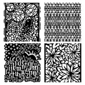 Neregulāri apļi un ziedi 2022. gada jaunums, trafarets, īsu albumu rotājumi, reljefa veidne, ar rokām darināta apsveikuma kartīte