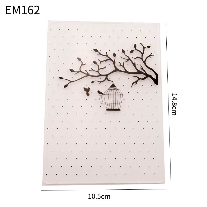 1Gb Reljefa mapes DIY Scrapbooking Papīra kartīšu izgatavošana Fotoalbuma Dekors Plastmasa Videi draudzīgs Kāzu Noformējums