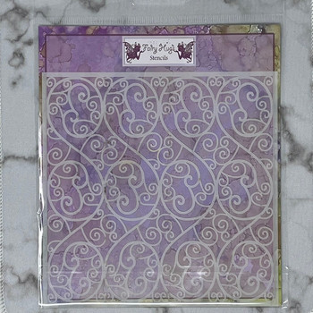 Στένσιλ κοπής μετάλλων Fairy Swirls DIY Χαρτί Scrapbooking Χειροποίητο άλμπουμ με γραμματόσημα Ευχετήρια κάρτα Νέα άφιξη 2022