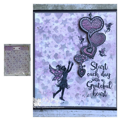 Șablon de tăiere a metalelor Fairy Love DIY Scrapbooking hârtie lucrată manual album ștampila foi de felicitare nou sosire 2022