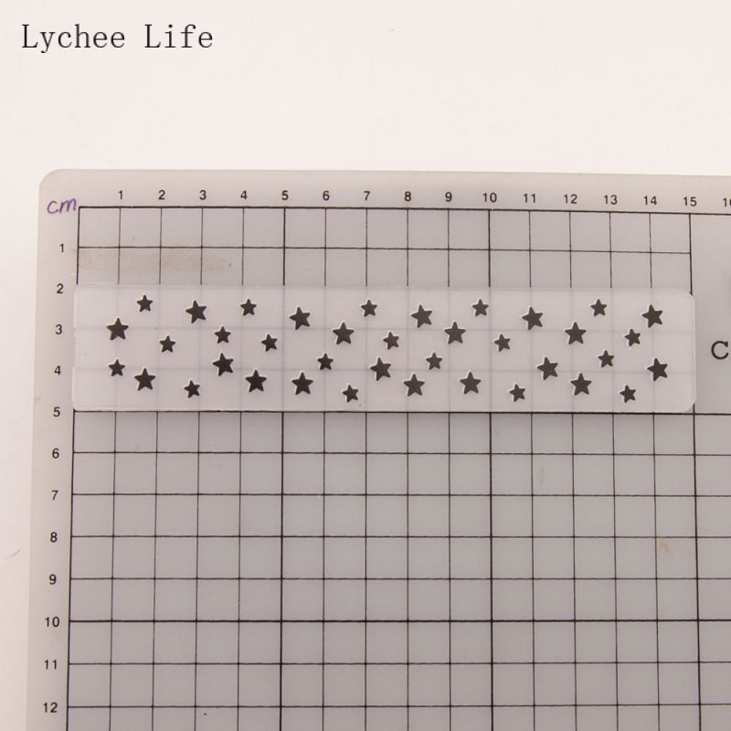 Lychee Life Star Εκτυπωμένες Ανάγλυφες Φάκελοι Scrapbooking For Cards Making Diy Handmade Crafts