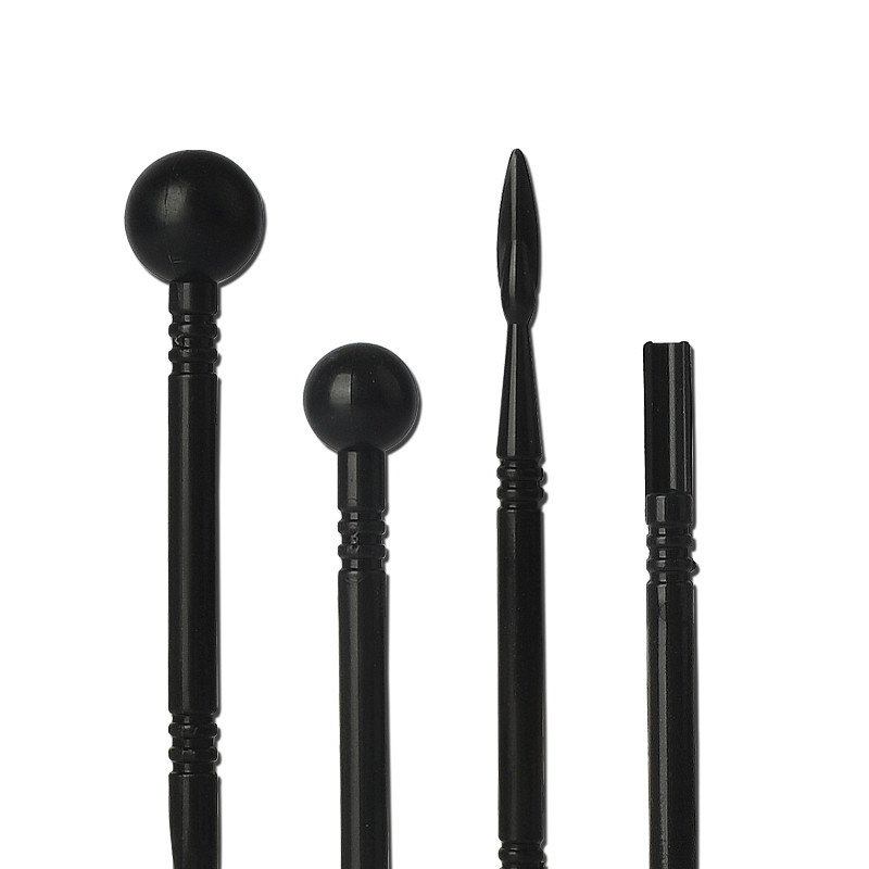 4 vnt. keramikos molio skulptūrų įrankiai, rankų darbo „pasidaryk pats“ meno projektai polimerinio molio formavimas ir modeliavimas drožyba, dekoravimo taškavimo įrankiai