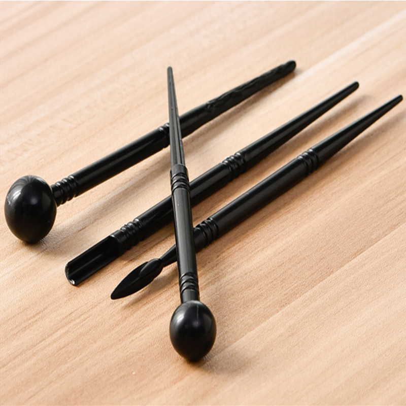 4 vnt. keramikos molio skulptūrų įrankiai, rankų darbo „pasidaryk pats“ meno projektai polimerinio molio formavimas ir modeliavimas drožyba, dekoravimo taškavimo įrankiai