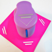 Reljefs DIY stūra papīrs, drukāšanas karšu griezējs albumu veidotājs, liela ierīce caurumotājs bērniem, rokām darināta amatniecības dāvana Furador Eva