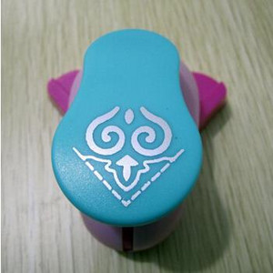 Νέο φανταχτερό ανάγλυφο γωνιακό χαρτί εκτύπωσης καρτών κοπής Λεύκωμα Λεύκωμα σε σχήμα μεγάλη συσκευή ανάγλυφου Hole Punch Kids Handmade Craft