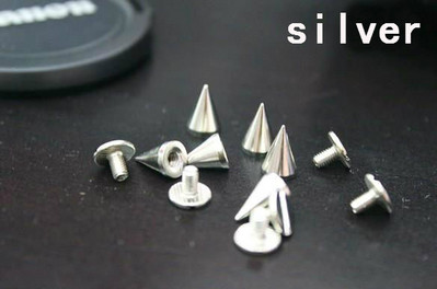 50 szett 7*10 mm-es golyókúp színes csapok és tüskék ruhákhoz Barkácsolás kézműves ruhaszegecsek bőrtáskához cipők Tachuelas Ropa