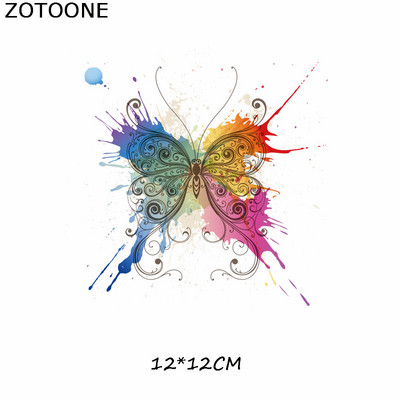 Triikida Butterfly Tüdrukule Lillekingad Soojusülekanne riietele Ilusad Multikad Tüdrukute Plaastrid Kleebised T-särgid Kleidid Aplikatsioonid