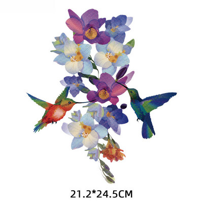 Triikida Butterfly Tüdrukule Lillekingad Soojusülekanne riietele Ilusad Multikad Tüdrukute Plaastrid Kleebised T-särgid Kleidid Aplikatsioonid