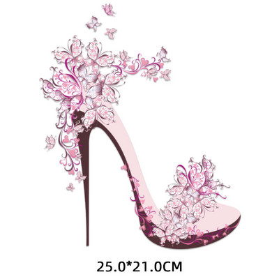 Triikida Butterfly Tüdrukule Lillekingad Soojusülekanne riietele Ilusad Multikad Tüdrukute Plaastrid Kleebised T-särgid Kleidid Aplikatsioonid