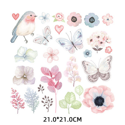 Triikida Butterfly Tüdrukule Lillekingad Soojusülekanne riietele Ilusad Multikad Tüdrukute Plaastrid Kleebised T-särgid Kleidid Aplikatsioonid