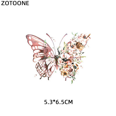 Triikida Butterfly Tüdrukule Lillekingad Soojusülekanne riietele Ilusad Multikad Tüdrukute Plaastrid Kleebised T-särgid Kleidid Aplikatsioonid