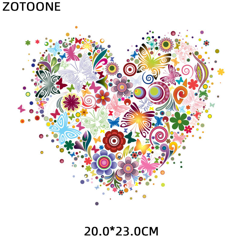 Triikida Butterfly Tüdrukule Lillekingad Soojusülekanne riietele Ilusad Multikad Tüdrukute Plaastrid Kleebised T-särgid Kleidid Aplikatsioonid