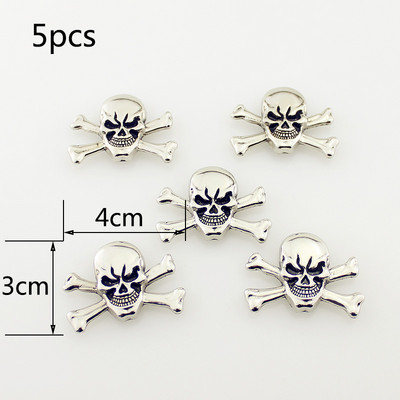 Vairāki dizaini Pankroka galvaskausa tapas Dzīvnieku tapas apģērbam Kniedes Ādas amatniecībai Naktsklubs Roku darbs Aksesuārs