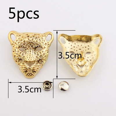 Vairāki dizaini Pankroka galvaskausa tapas Dzīvnieku tapas apģērbam Kniedes Ādas amatniecībai Naktsklubs Roku darbs Aksesuārs