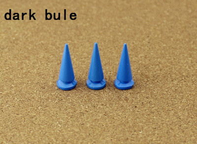 10 komplekti 10*24 mm ložu konuss, krāsaini tapas un kniedes drēbēm, ar rokām darināts foršs panku apģērbs, kniedes Ādas amatniecības soma kurpes