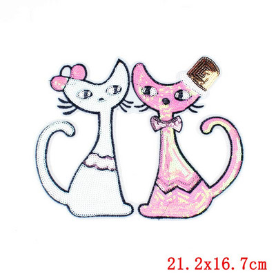 Unicorn Patch πούλιες Μπαλώματα σε ρούχα Ράψτε σε μπαλώματα για αυτοκόλλητα ρούχων Cartoon Unicorn Patches Fusible Patch for Clothes