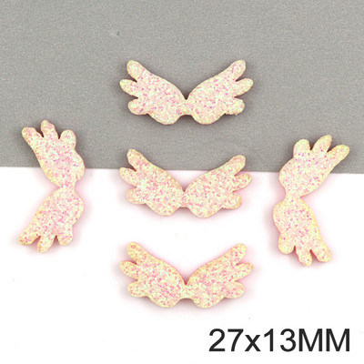 50Gb. Mirdzoši mazi kroņu ielāpi Filca paliktņi Aplikācijas ielāpi uz drēbēm Matu saspraudes bantes meitenēm Scrapbooking aksesuāri17x17MM