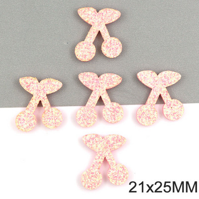 50Gb. Mirdzoši mazi kroņu ielāpi Filca paliktņi Aplikācijas ielāpi uz drēbēm Matu saspraudes bantes meitenēm Scrapbooking aksesuāri17x17MM