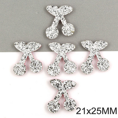 50Gb. Mirdzoši mazi kroņu ielāpi Filca paliktņi Aplikācijas ielāpi uz drēbēm Matu saspraudes bantes meitenēm Scrapbooking aksesuāri17x17MM