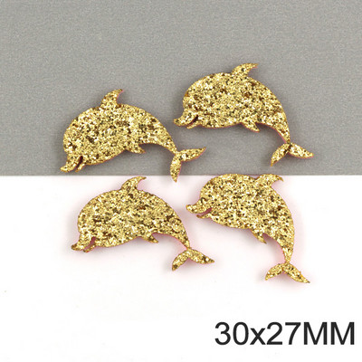 50Gb. Mirdzoši mazi kroņu ielāpi Filca paliktņi Aplikācijas ielāpi uz drēbēm Matu saspraudes bantes meitenēm Scrapbooking aksesuāri17x17MM