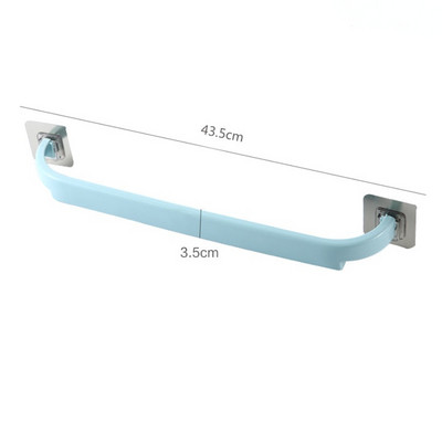 Līmējošais dvieļu turētājs vannas istabas dvieļu stienis plaukts pie sienas stiprināmi dvieļi pakaramais tualetes piesūcekņu turētājs virtuves vannas istabas organizators