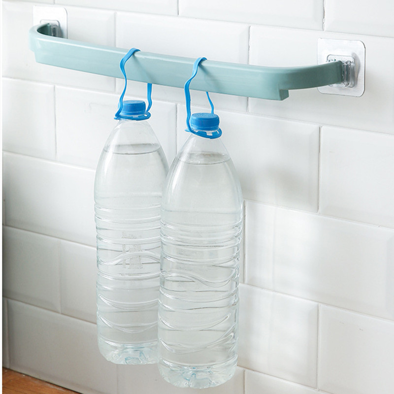 Līmējošais dvieļu turētājs vannas istabas dvieļu stienis plaukts pie sienas stiprināmi dvieļi pakaramais tualetes piesūcekņu turētājs virtuves vannas istabas organizators