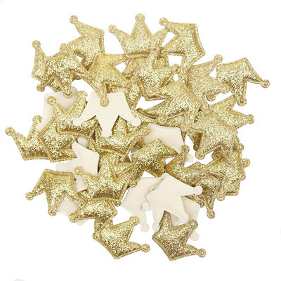 JOJO BOWS 100gb Mirdzoši ielāpi Spīdīgi cieti kronis Heart Star Rabbit aksesuārs apģērbu šūšanai Materiāli apģērbu dekorēšanai