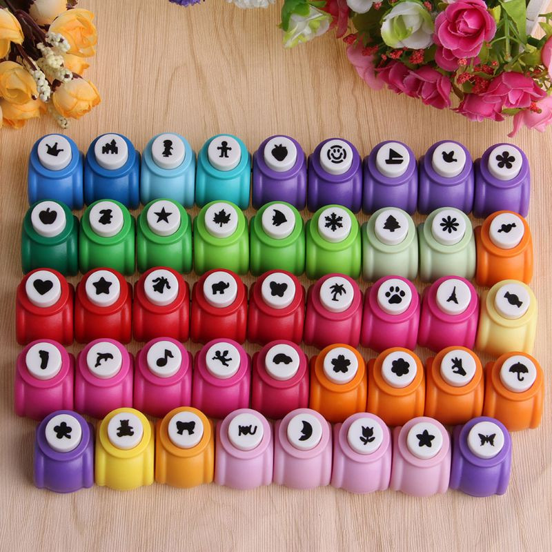 Naujas spausdinimo popierius Rankų formavimo iškarpų albumas Žymos Kortelės Amatas „Pasidaryk pats“ Punch Cutter Tool H55E