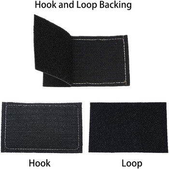 Νέο λογότυπο κρανίου κέντημα ύφασμα με γάντζο με βρόχο μπάλωμα σακίδιο πλάτης Tactical Badge απλικέ για καπέλο τσάντα τζιν μπουφάν