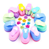 1 collu apļveida perforators, 25 mm paštaisīts caurumu perforators albuma caurumošanai eva veidotājs Bērnu albumu papīra griezējs Reljefs asāks