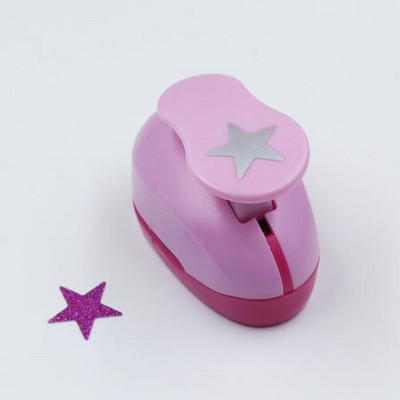 1 collu apļveida perforators, 25 mm paštaisīts caurumu perforators albuma caurumošanai eva veidotājs Bērnu albumu papīra griezējs Reljefs asāks