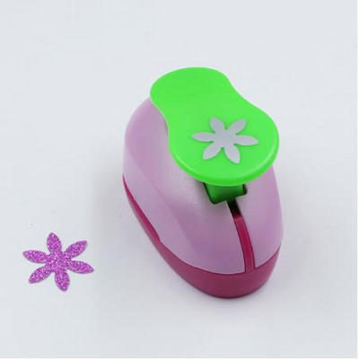 1 collu apļveida perforators, 25 mm paštaisīts caurumu perforators albuma caurumošanai eva veidotājs Bērnu albumu papīra griezējs Reljefs asāks