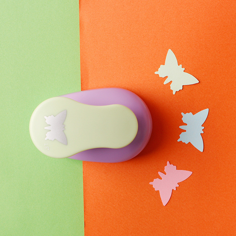 1 collu apļveida perforators, 25 mm paštaisīts caurumu perforators albuma caurumošanai eva veidotājs Bērnu albumu papīra griezējs Reljefs asāks