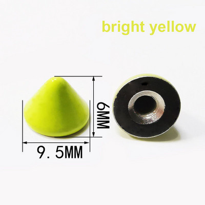 10 τμχ/παρτίδα Μεταλλική σφαίρα κώνου Spike Punk Screwback Studs Τσάντα Ρούχα Δερμάτινα χειροτεχνία παπούτσια τηλέφωνο Θήκη DIY Διακοσμητικά αξεσουάρ