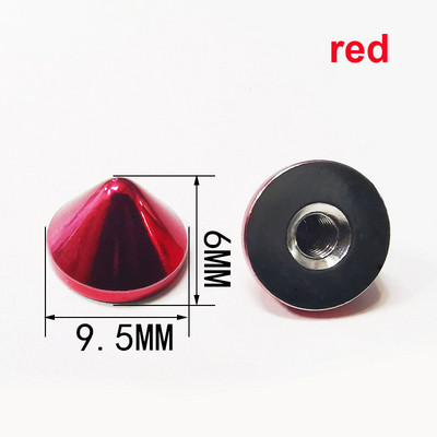 10 τμχ/παρτίδα Μεταλλική σφαίρα κώνου Spike Punk Screwback Studs Τσάντα Ρούχα Δερμάτινα χειροτεχνία παπούτσια τηλέφωνο Θήκη DIY Διακοσμητικά αξεσουάρ