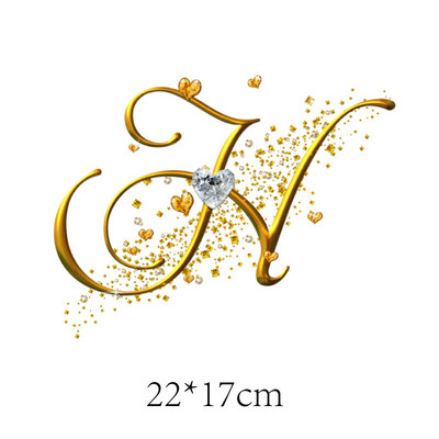 Kuldteemanttähestikud Täheplaastrid Triikraud rõivaste kleebistel Termoadhesiivsed kleebised riietel Sulanduv tekstiilplaaster