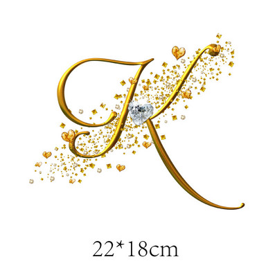 Kuldteemanttähestikud Täheplaastrid Triikraud rõivaste kleebistel Termoadhesiivsed kleebised riietel Sulanduv tekstiilplaaster