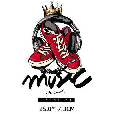 Modes augstpapēžu kurpes Skaistumkopšanas svītras Karstumjūtīgi ielāpi Sievietes T-krekla aplikācija uz apģērba Gludināšana uz pārsegumiem apģērbam Custom