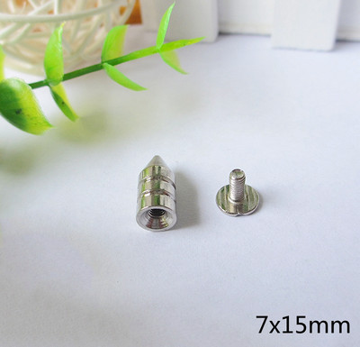 14-34 χιλιοστά ορειχάλκινη σφαίρα, εξαγωνικά καρφιά καρφίτσας με βιδωτή πλάτη για παπούτσια καπέλο τσάντας Δερμάτινα αξεσουάρ στολισμού ενδυμάτων χειροτεχνίας