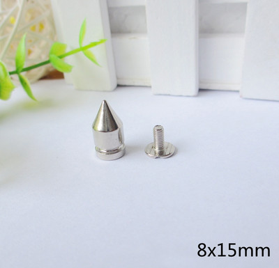 14-34 χιλιοστά ορειχάλκινη σφαίρα, εξαγωνικά καρφιά καρφίτσας με βιδωτή πλάτη για παπούτσια καπέλο τσάντας Δερμάτινα αξεσουάρ στολισμού ενδυμάτων χειροτεχνίας