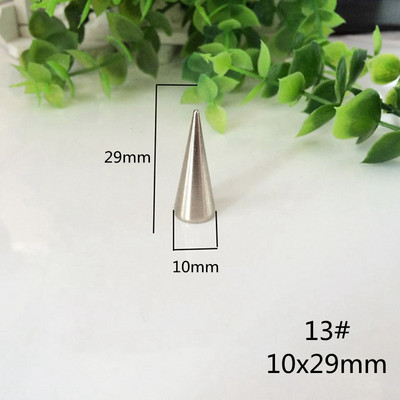 14-34 χιλιοστά ορειχάλκινη σφαίρα, εξαγωνικά καρφιά καρφίτσας με βιδωτή πλάτη για παπούτσια καπέλο τσάντας Δερμάτινα αξεσουάρ στολισμού ενδυμάτων χειροτεχνίας