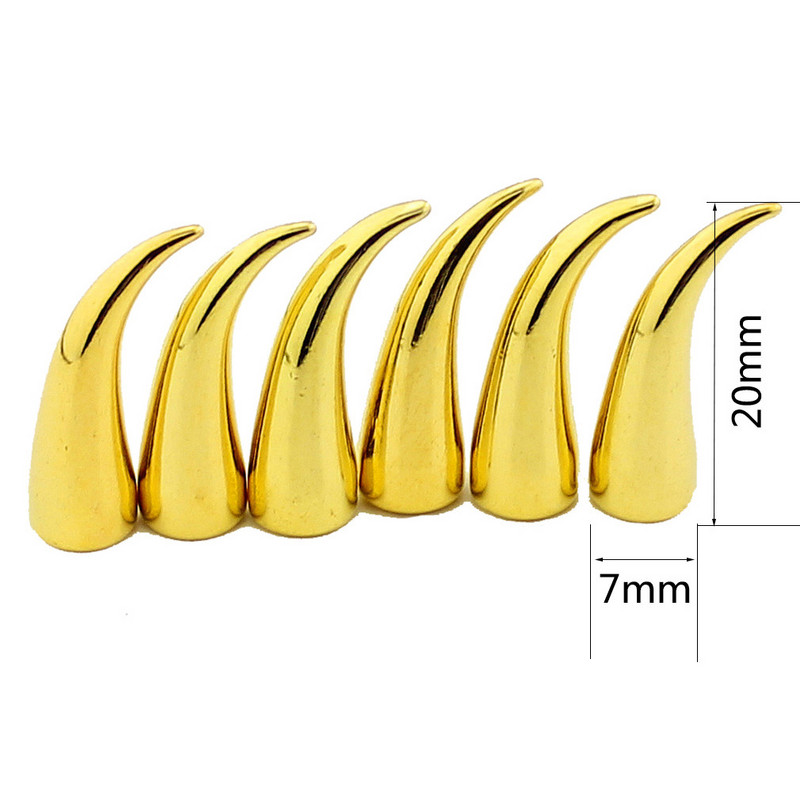 20 τμχ Bend Design 7*20mm Metal Black Punk Rock πριτσίνια για δερμάτινες καρφίτσες χειροτεχνίας και καρφιά για ρούχα Χειροποίητα DIY παπούτσια ζώνης