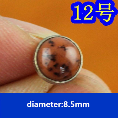 50gab 8,5 mm pusapaļas krāsas tirkīza kniedes DIY metāla kniedes Punk apaviem somas Džinsi Apģērbi Amatniecības piederumi Jostas skrūve