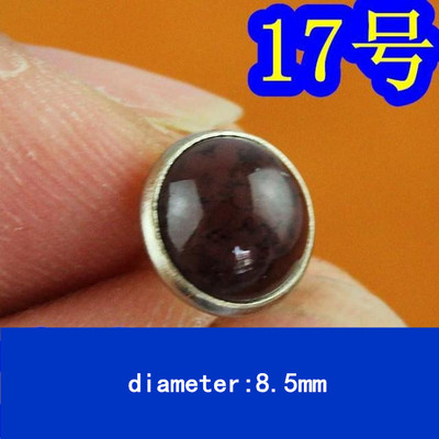 50gab 8,5 mm pusapaļas krāsas tirkīza kniedes DIY metāla kniedes Punk apaviem somas Džinsi Apģērbi Amatniecības piederumi Jostas skrūve