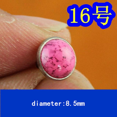 50gab 8,5 mm pusapaļas krāsas tirkīza kniedes DIY metāla kniedes Punk apaviem somas Džinsi Apģērbi Amatniecības piederumi Jostas skrūve