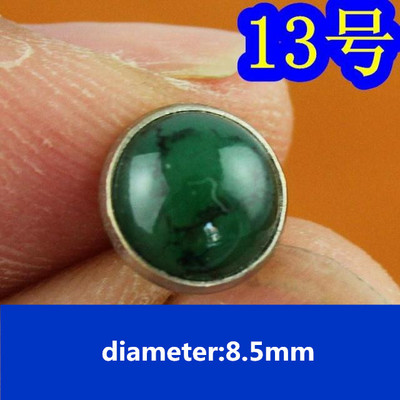 50gab 8,5 mm pusapaļas krāsas tirkīza kniedes DIY metāla kniedes Punk apaviem somas Džinsi Apģērbi Amatniecības piederumi Jostas skrūve