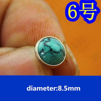 50gab 8,5 mm pusapaļas krāsas tirkīza kniedes DIY metāla kniedes Punk apaviem somas Džinsi Apģērbi Amatniecības piederumi Jostas skrūve