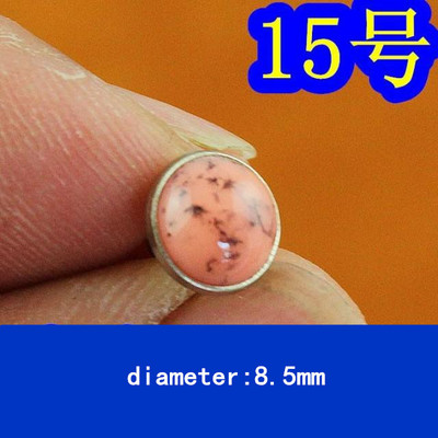 50gab 8,5 mm pusapaļas krāsas tirkīza kniedes DIY metāla kniedes Punk apaviem somas Džinsi Apģērbi Amatniecības piederumi Jostas skrūve