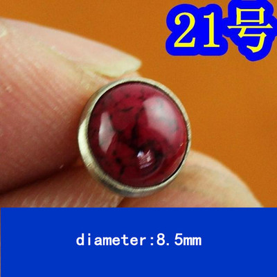 50gab 8,5 mm pusapaļas krāsas tirkīza kniedes DIY metāla kniedes Punk apaviem somas Džinsi Apģērbi Amatniecības piederumi Jostas skrūve